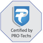Certified by PRO-Techs badge